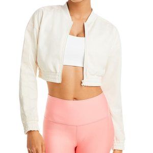 Alo Yoga Cropped Bomber Jacket